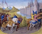 Arrival of the crusaders at Constantinople